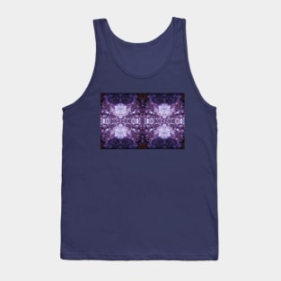 Geometric Pattern of Light Garlands Tank Top